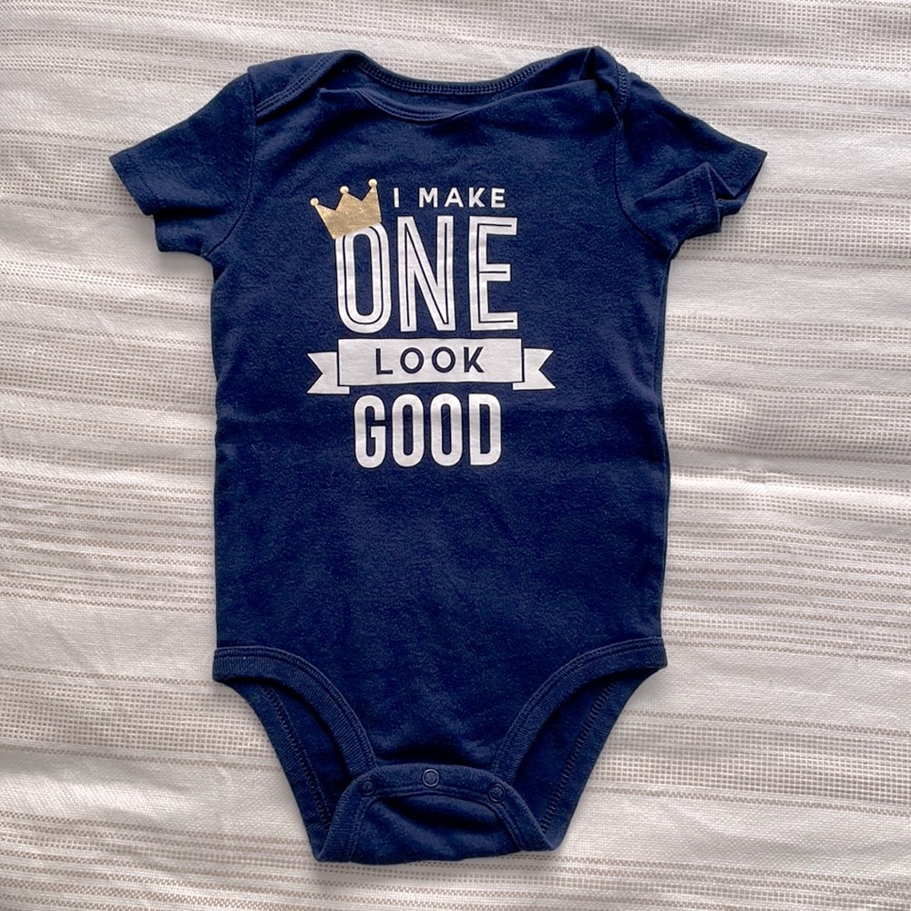 Carters Baby Birthday Onesie